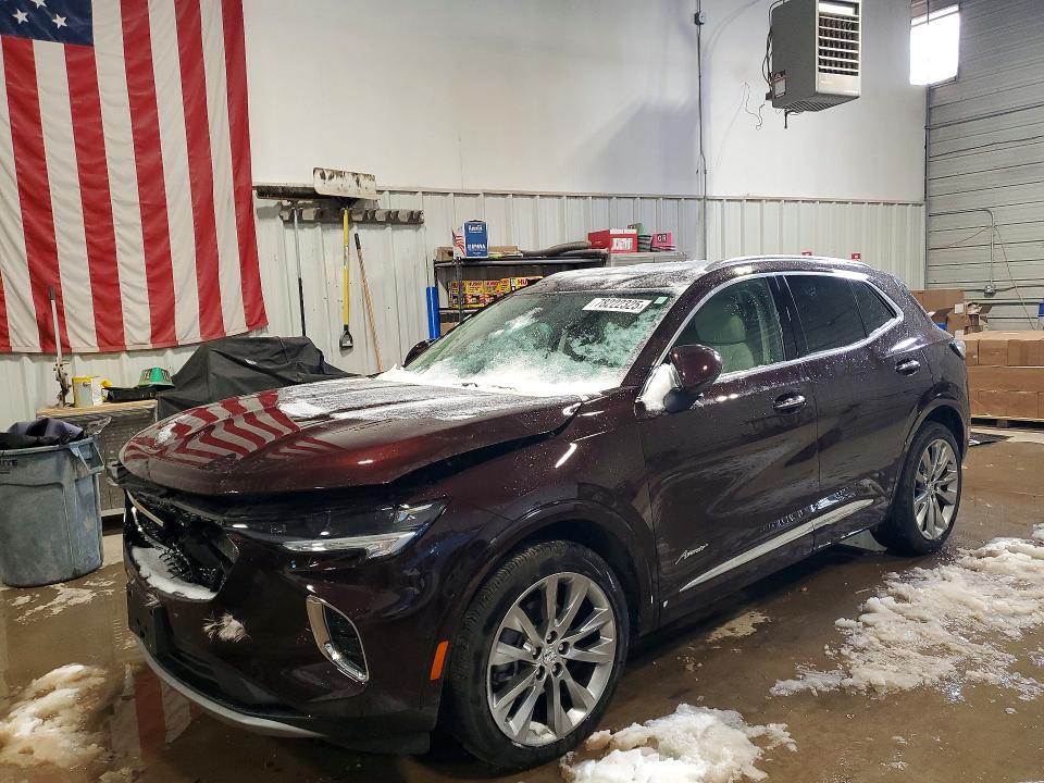 2022 BUICK ENVISION — VIN LRBFZSR49ND049343