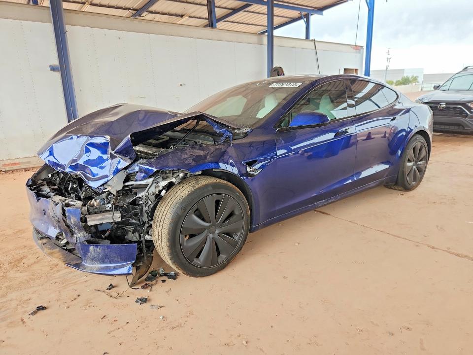 2022 TESLA MODEL S — VIN 5YJSA1E53NF493259