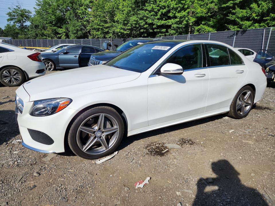 2017 MERCEDES-BENZ C — VIN 55SWF4KBXHU183465