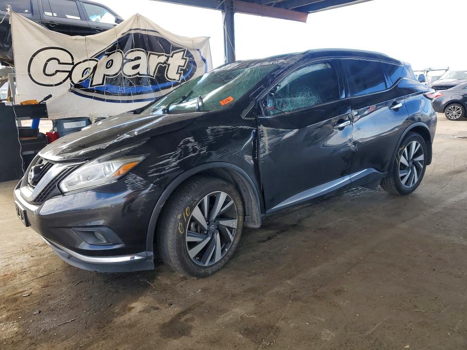 2018 NISSAN MURANO — VIN 5N1AZ2MH7JN169986