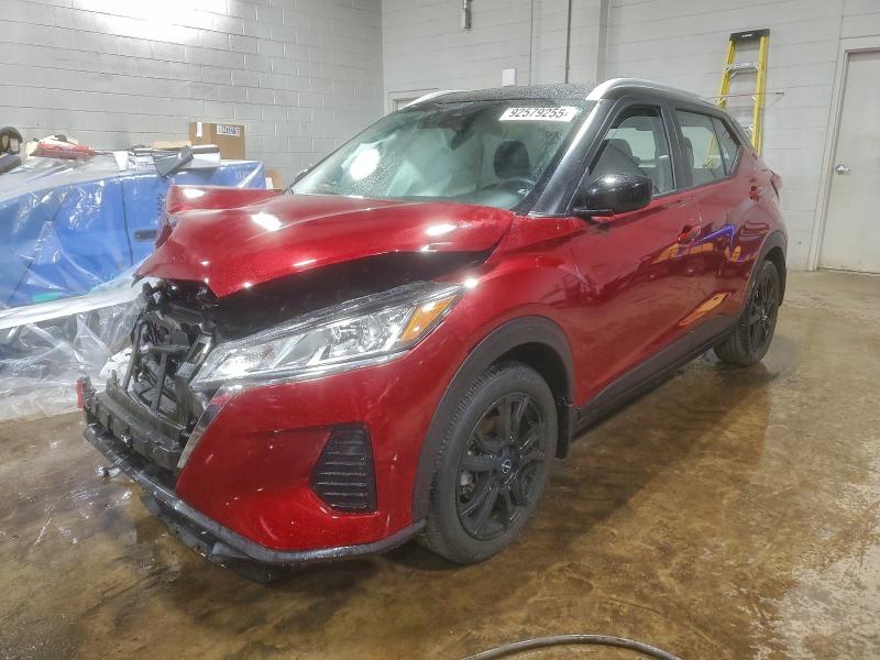 2022 NISSAN KICKS SV — VIN 3N1CP5CV6NL509391
