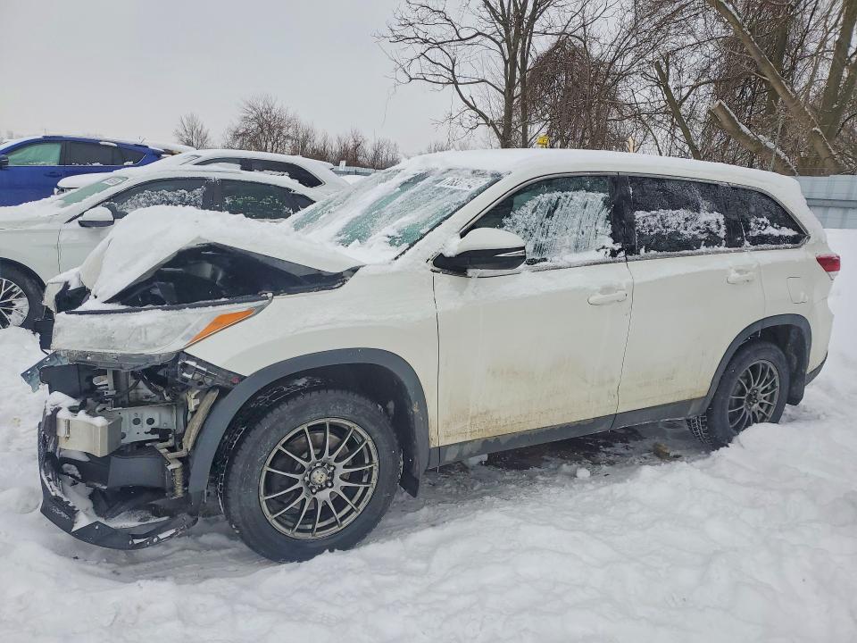2019 TOYOTA HIGHLANDER — VIN 5TDZZRFH7KS300374
