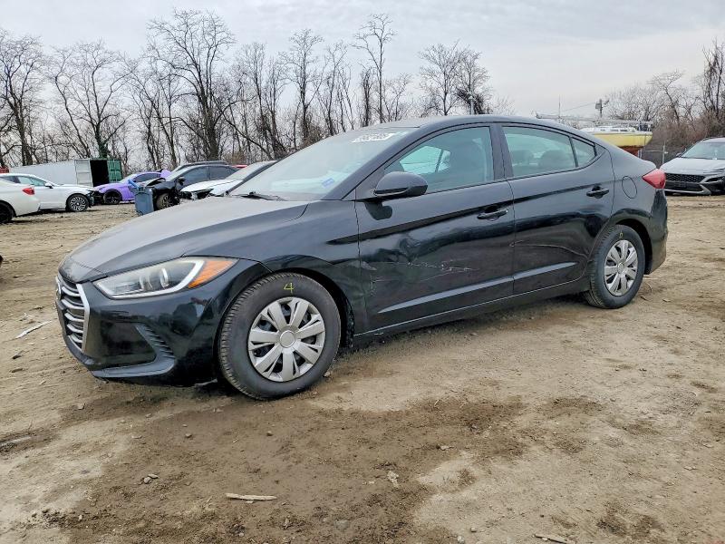 2017 HYUNDAI ELANTRA SE — VIN 5NPD74LF6HH107833