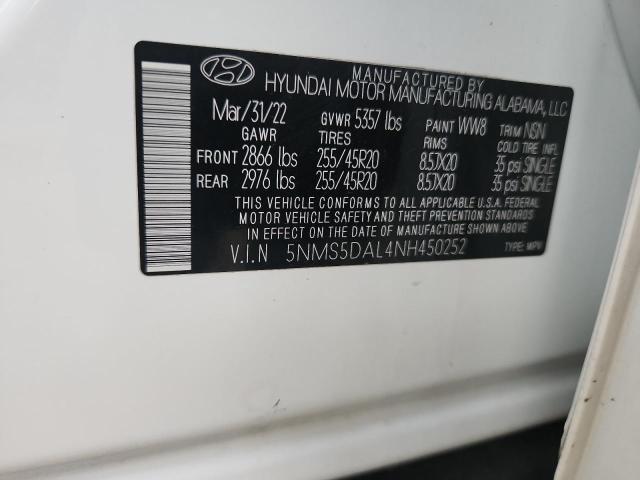 5NMS5DAL4NH450252