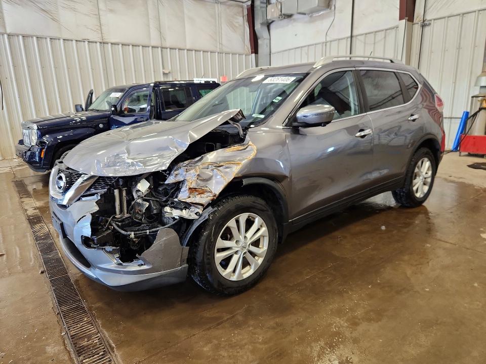 2016 NISSAN ROGUE — VIN KNMAT2MV9GP608663