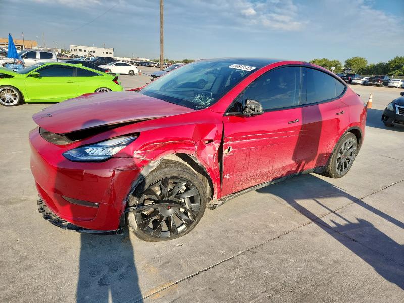 2022 TESLA MODEL Y — VIN 7SAYGAEE8NF390561