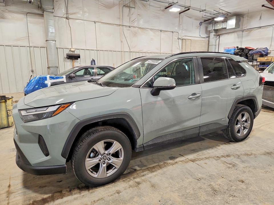 2022 TOYOTA RAV4 HYBRID — VIN 2T3RWRFV4NW141878