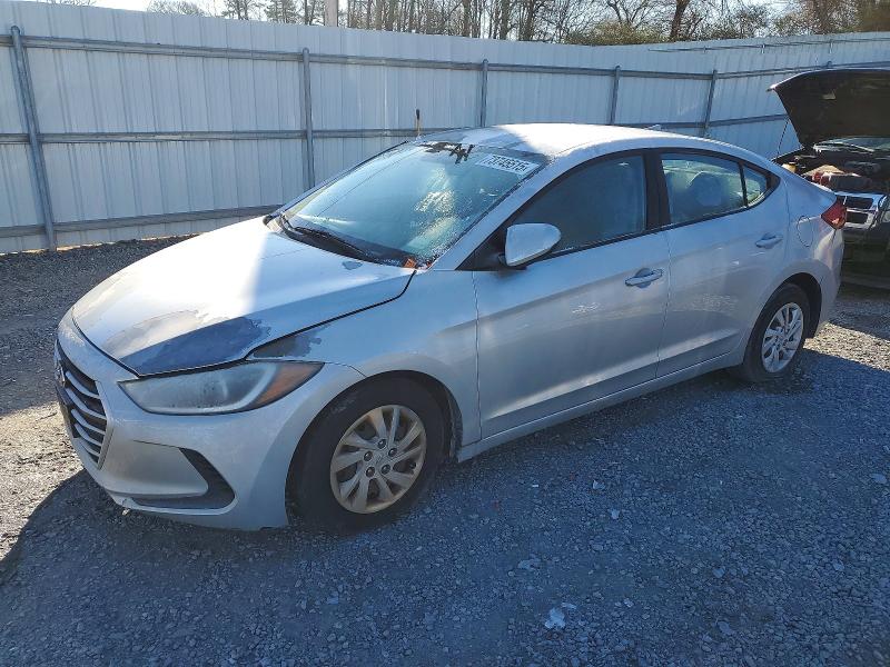 2017 HYUNDAI ELANTRA — VIN 5NPD74LF8HH148805