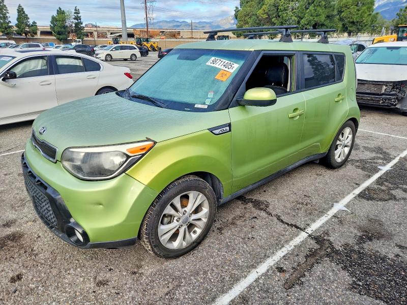 2016 KIA SOUL + — VIN KNDJP3A51G7818849