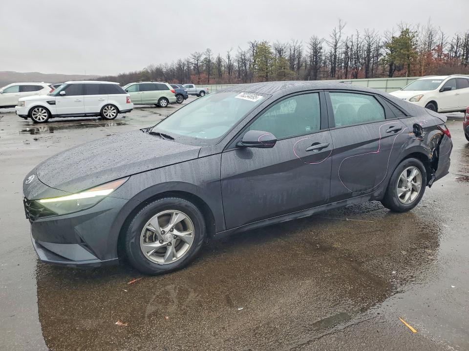2021 HYUNDAI ELANTRA — VIN 5NPLL4AG1MH050292