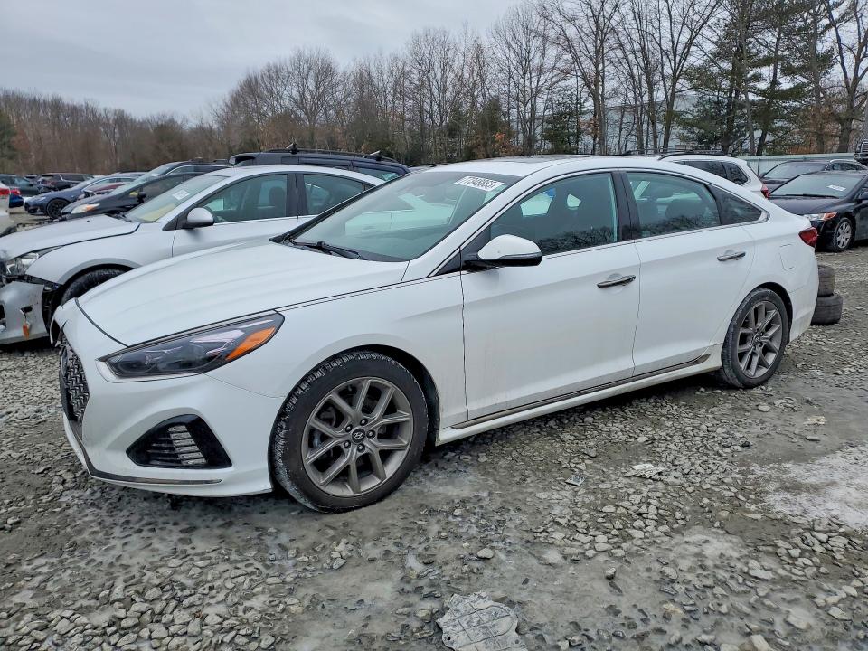 2018 HYUNDAI SONATA — VIN 5NPE34AB8JH680576