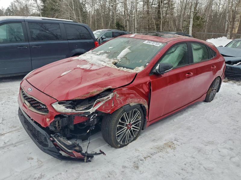 2021 KIA FORTE GT — VIN KNAF45A77M5091930