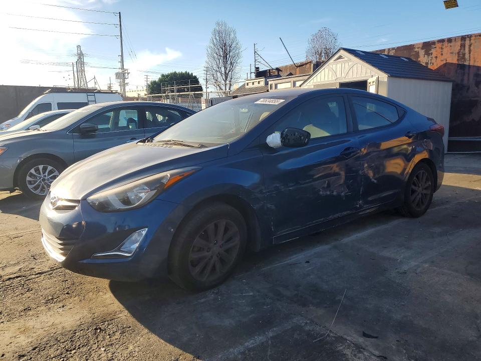 2015 HYUNDAI ELANTRA — VIN KMHDH4AE2FU457546