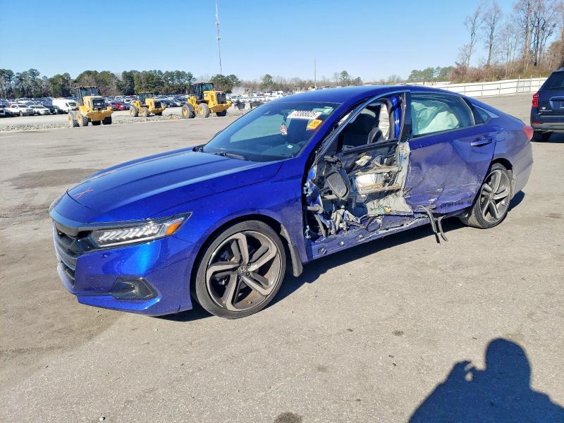 2022 HONDA ACCORD — VIN 1HGCV1F30NA038921