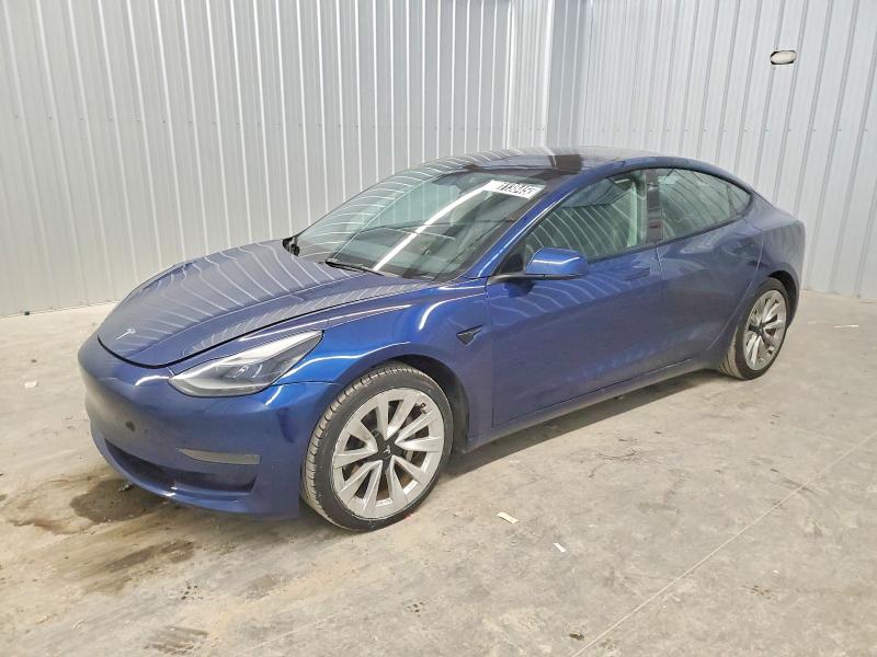 2022 TESLA MODEL 3 — VIN 5YJ3E1EA8NF369199