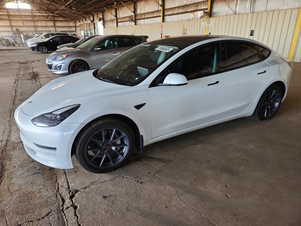 2021 TESLA MODEL 3 — VIN 5YJ3E1EA8MF994832