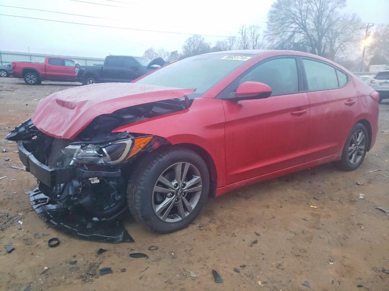 2018 HYUNDAI ELANTRA — VIN 5NPD84LF9JH396726