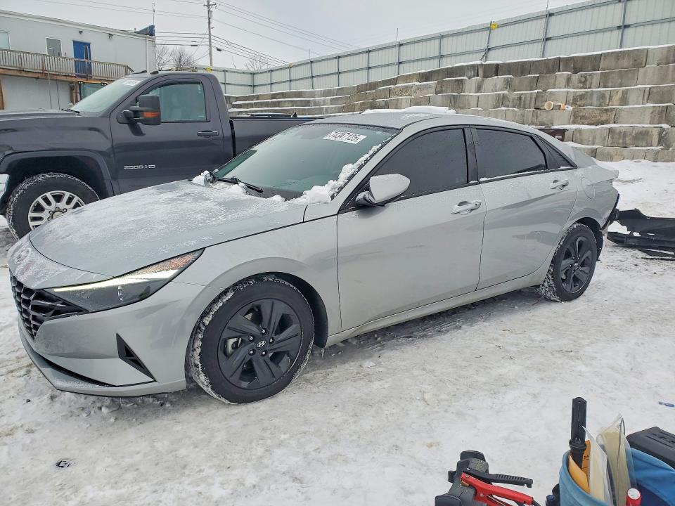 2021 HYUNDAI ELANTRA — VIN 5NPLM4AGXMH007695