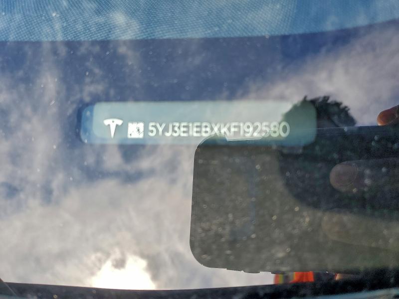 5YJ3E1EBXKF192580