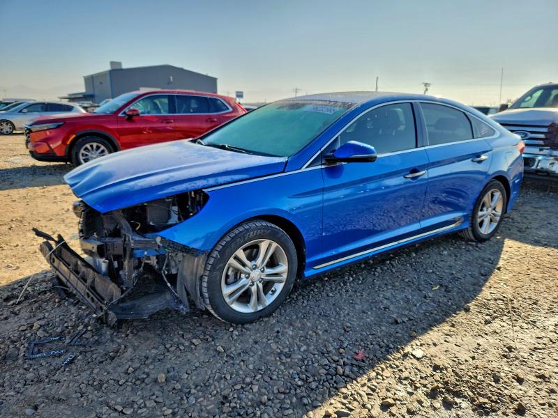2018 HYUNDAI SONATA SPO — VIN 5NPE34AF1JH600750