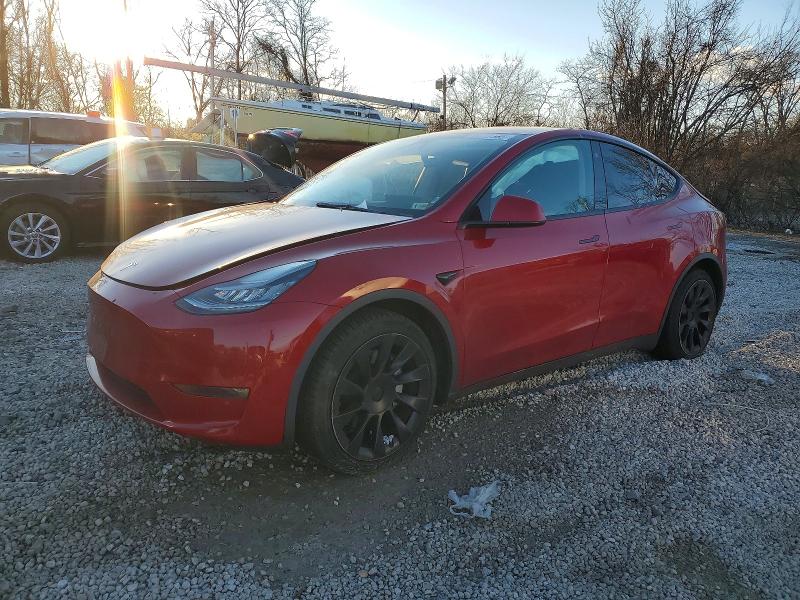 2021 TESLA MODEL Y — VIN 5YJYGDEE2MF100070