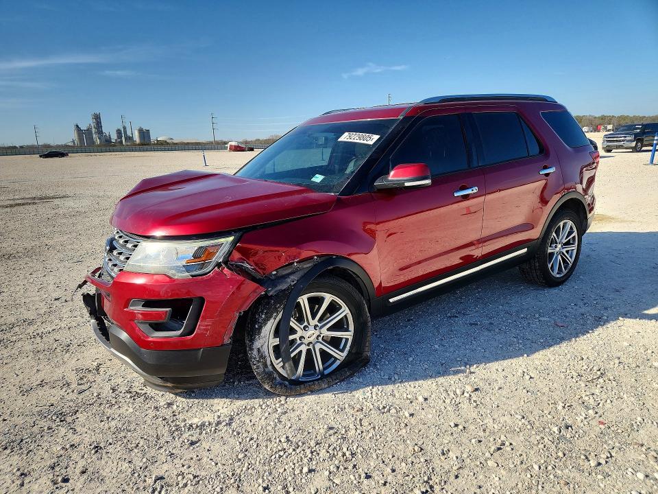 2017 FORD EXPLORER — VIN 1FM5K7F80HGC39018