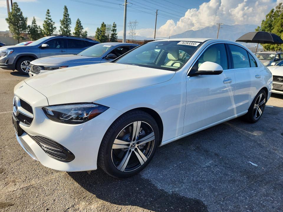 2022 MERCEDES-BENZ C — VIN W1KAF4GB7NR038738