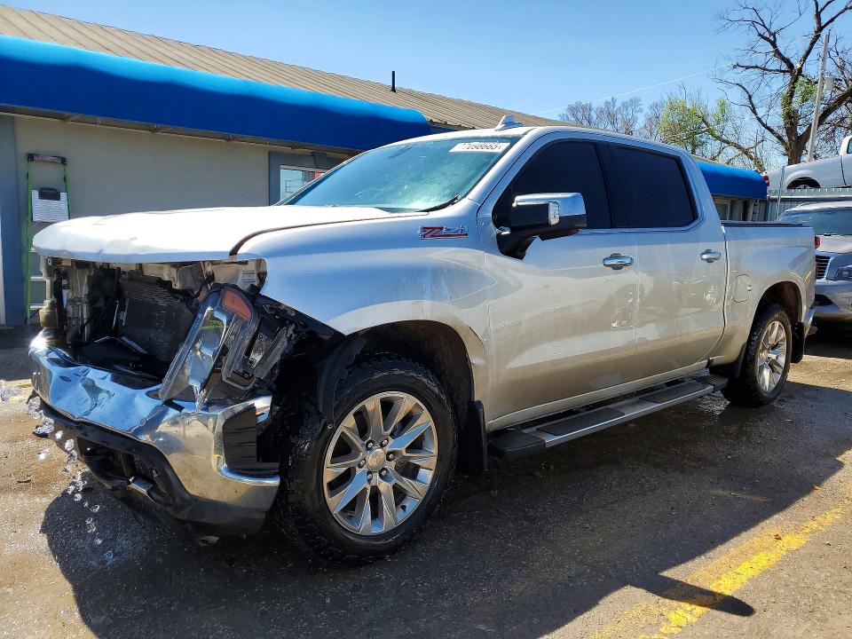 2020 CHEVROLET SILVERADO — VIN 3GCUYGED3LG452345