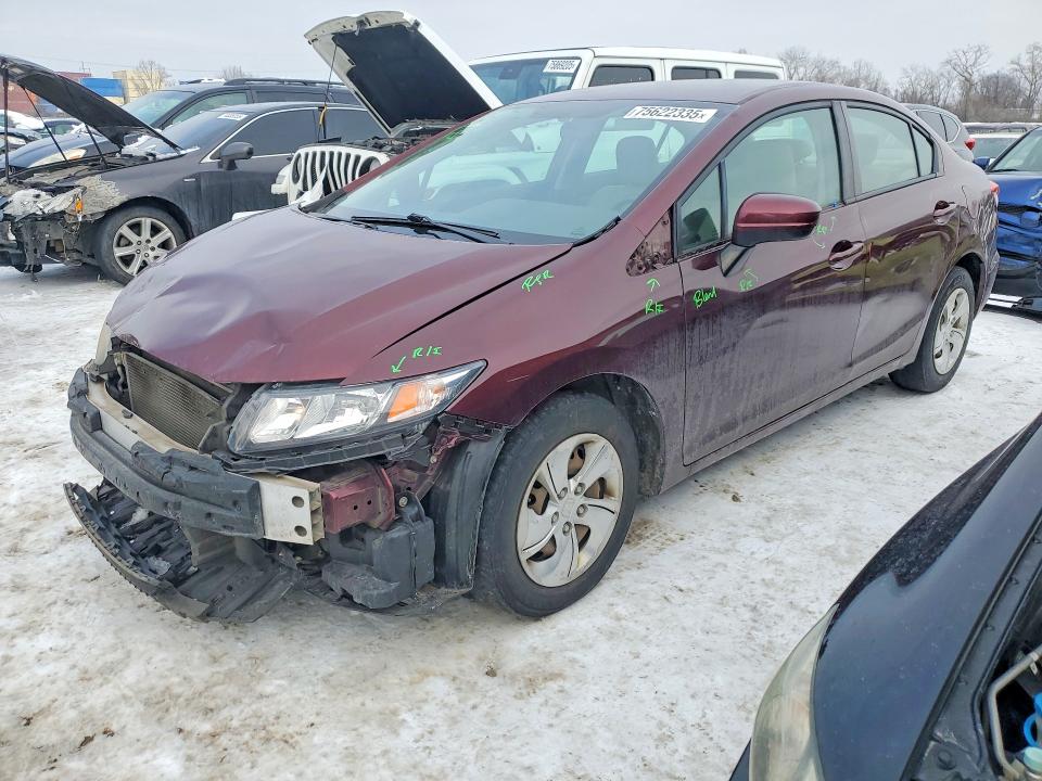 2015 HONDA CIVIC — VIN 19XFB2F55FE023244