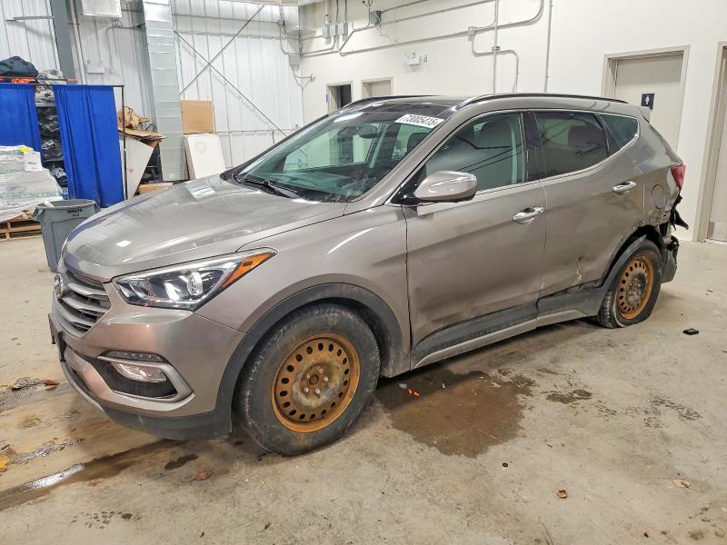 2017 HYUNDAI SANTA FE S — VIN 5XYZUDLA1HG493068