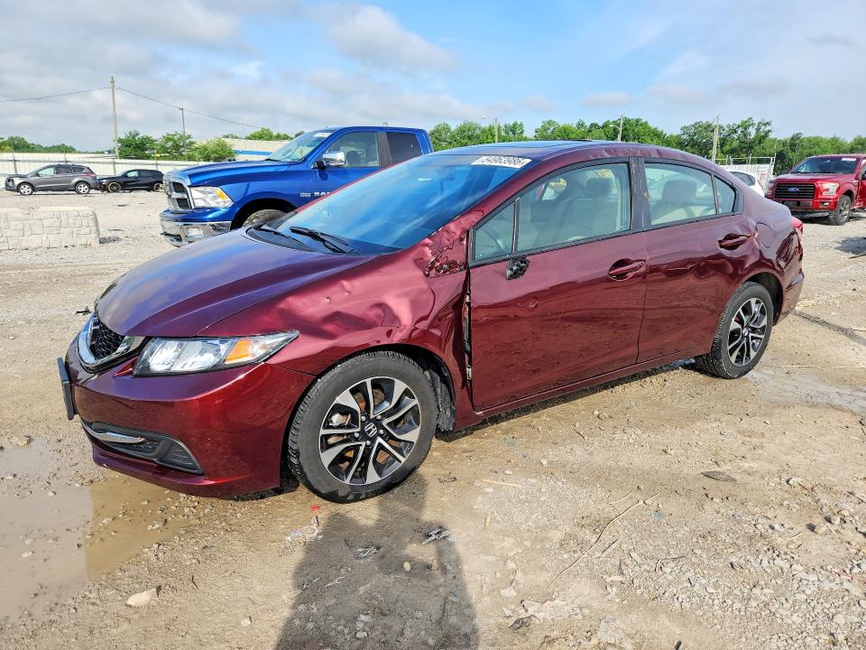 2015 HONDA CIVIC — VIN 19XFB2F82FE030033