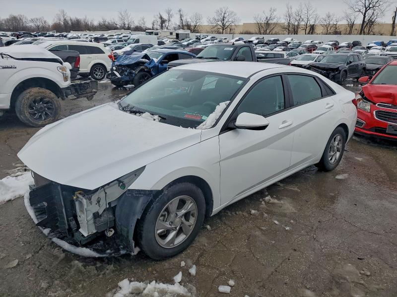 2021 HYUNDAI ELANTRA — VIN 5NPLL4AG2MH050141