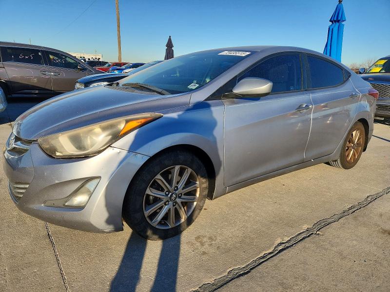 2015 HYUNDAI ELANTRA — VIN 5NPDH4AE0FH604574