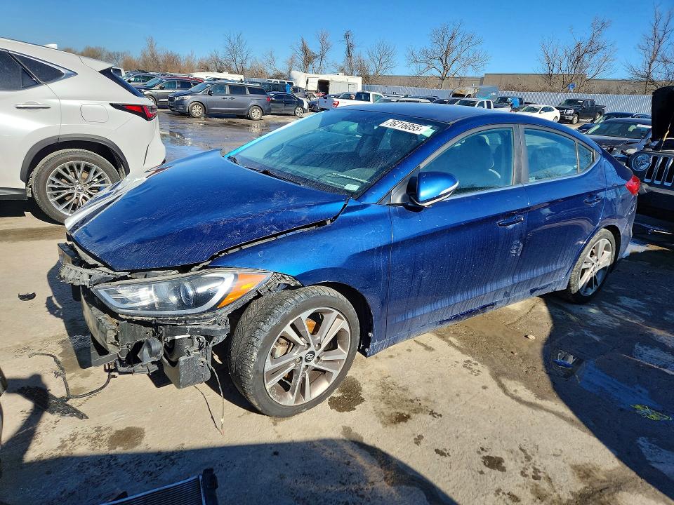 2018 HYUNDAI ELANTRA — VIN 5NPD84LFXJH213527