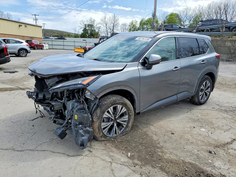 2021 NISSAN ROGUE — VIN 5N1AT3BB7MC834763