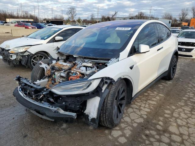 2022 TESLA MODEL X — VIN 7SAXCBE6XNF355591