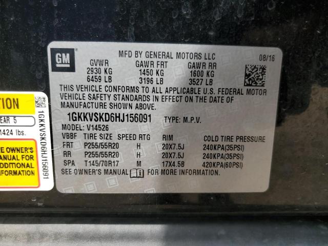 1GKKVSKD6HJ156091