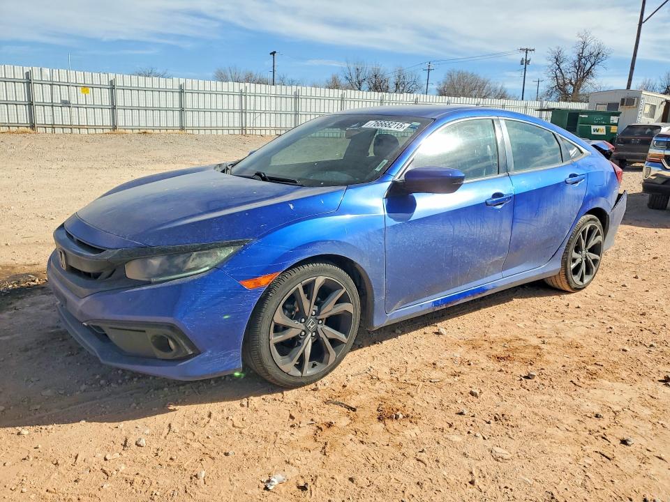 2021 HONDA CIVIC — VIN 2HGFC2F89MH544817