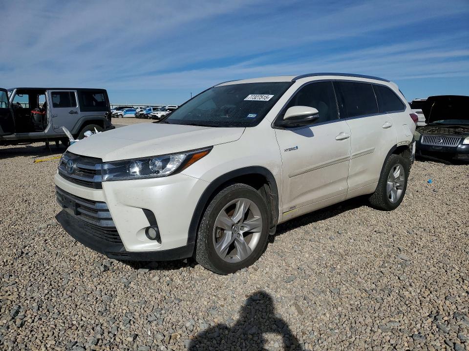 2017 TOYOTA HIGHLANDER — VIN 5TDDGRFH8HS021508
