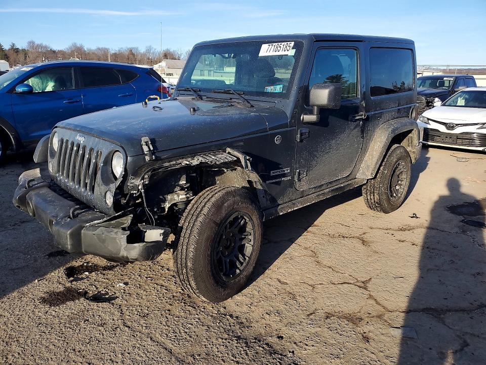 2018 JEEP WRANGLER S — VIN 1C4AJWAGXJL900968