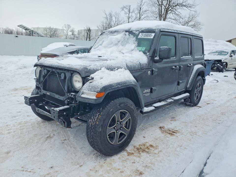2019 JEEP WRANGLER UNLIMITED — VIN 1C4HJXDG0KW584884
