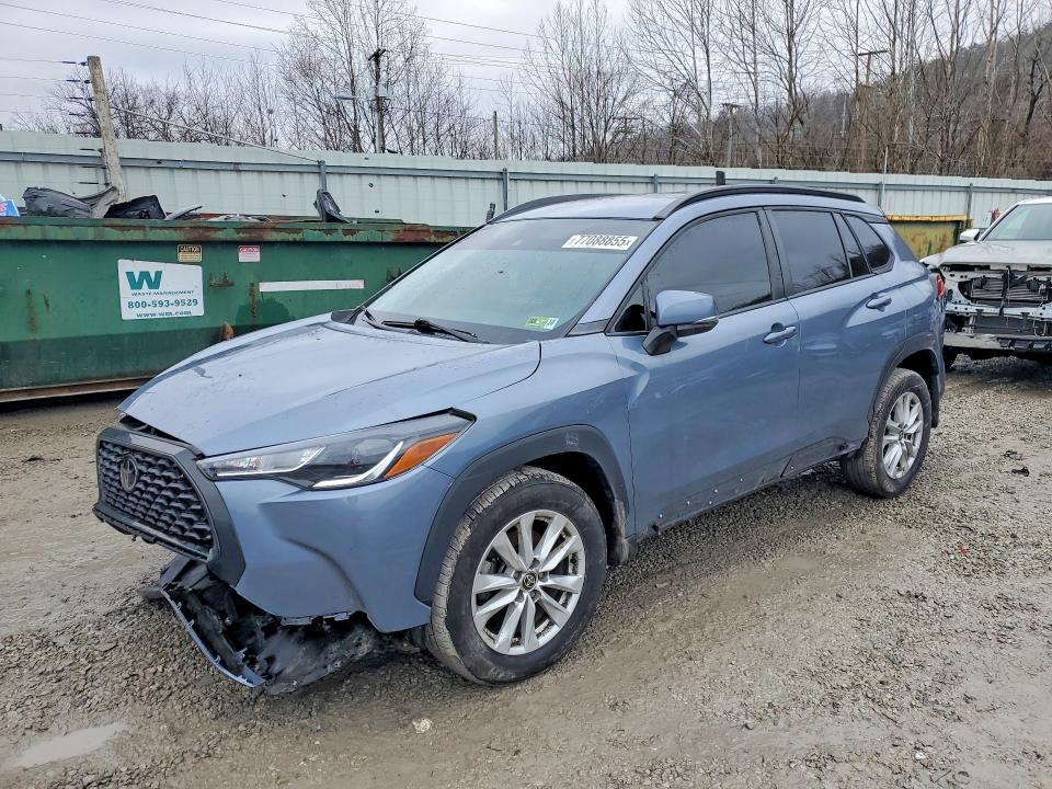 2022 TOYOTA COROLLA CROSS — VIN 7MUCAABG9NV003161