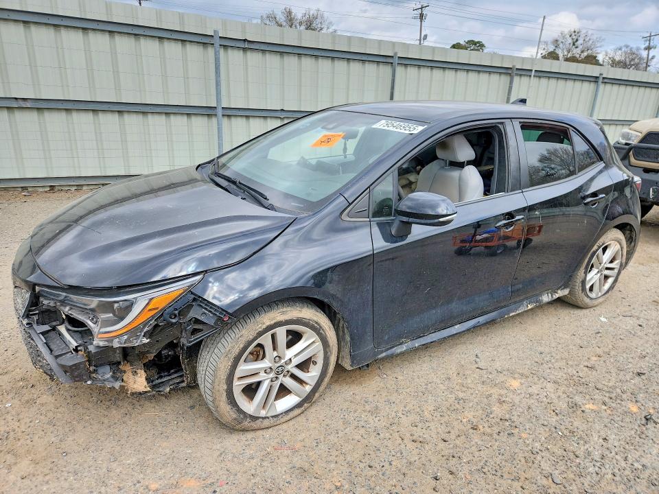 2019 TOYOTA COROLLA HATCHBACK — VIN JTNK4RBE1K3046122