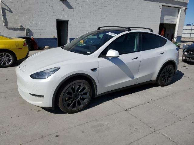 2021 TESLA MODEL Y — VIN 5YJYGAEE8MF191604