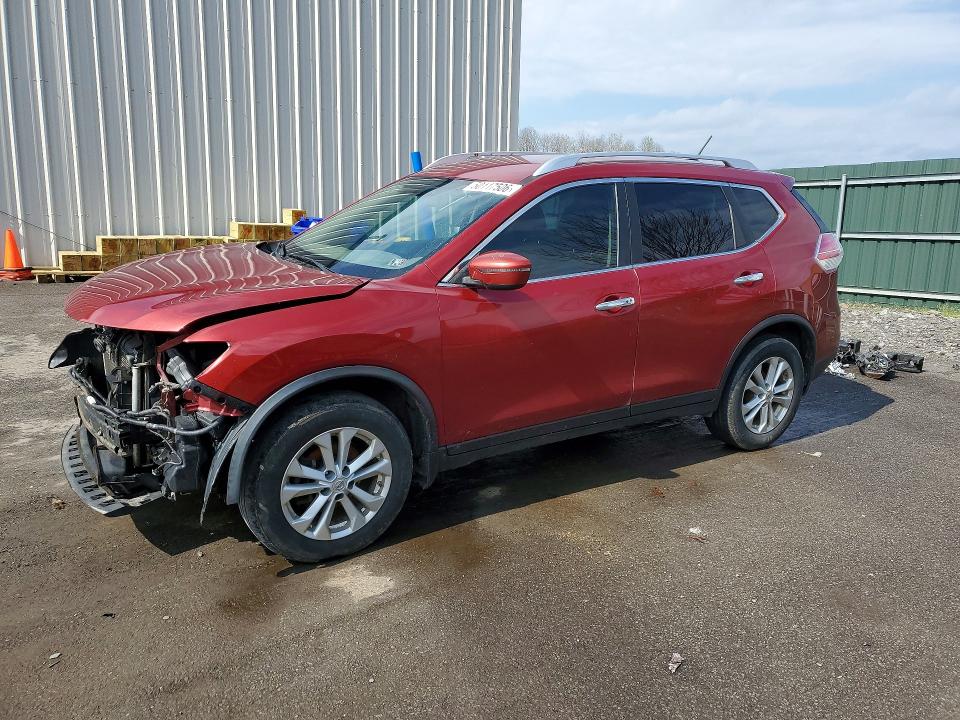 2016 NISSAN ROGUE — VIN KNMAT2MV3GP592881