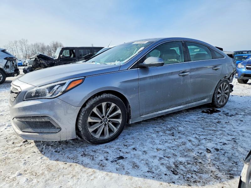 2017 HYUNDAI SONATA SPO — VIN 5NPE34AF4HH552591
