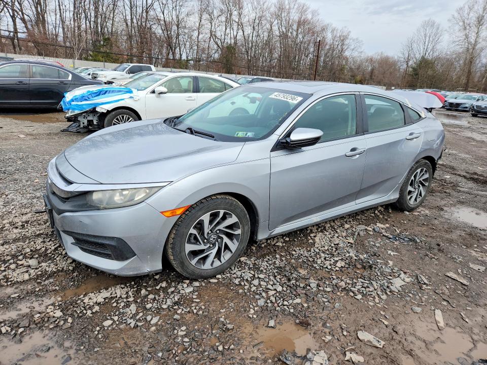 2017 HONDA CIVIC — VIN 19XFC2F78HE225447