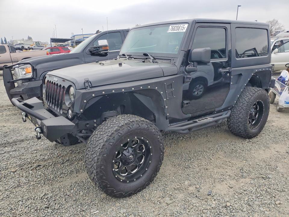 2018 JEEP WRANGLER S — VIN 1C4AJWAG1JL879525
