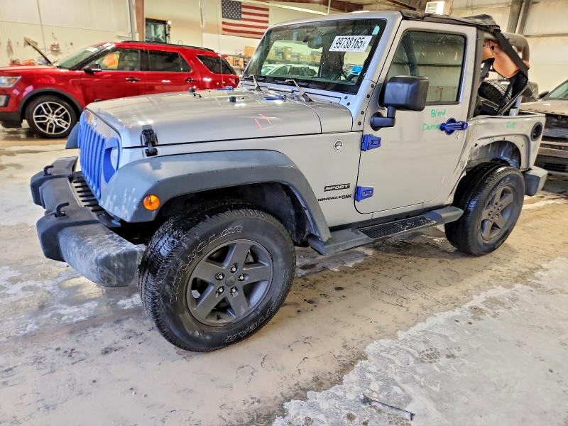 2018 JEEP WRANGLER S — VIN 1C4GJWAG7JL916149