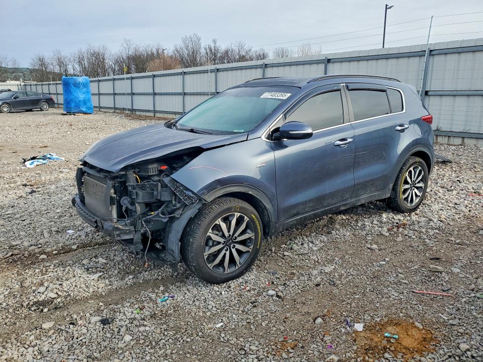 2019 KIA SPORTAGE — VIN KNDPNCAC2K7586446